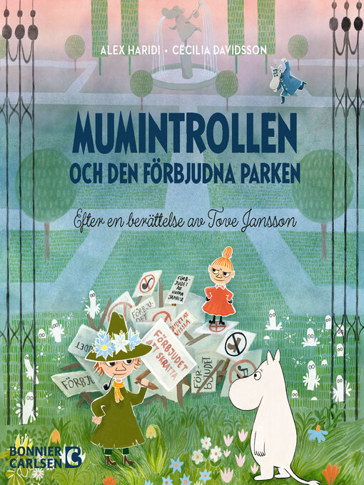 Titeldetaljer för Mumintrollen och den förbjudna parken av Cecilia Davidsson - Tillgänglig